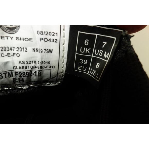 NEW Dr. Martens Doc 1461 SR  Men’s 7 Women\'s 8 Black Leather Shoes Oxfords main image 8